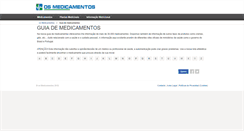 Desktop Screenshot of osmedicamentos.com